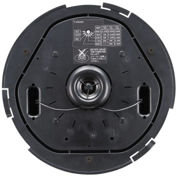 TOA F-2352SC | ลำโพงติดเพดาน 6 วัตต์ และระบบไลนโวลล์ 70V/100V - Image 2